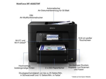 WorkForce Pro WF4830DTWF